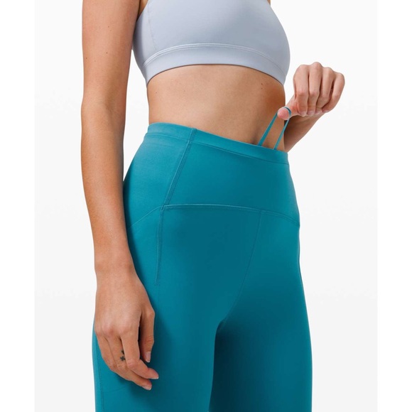 Lululemon Swift Speed High-Rise Crop 21” Hawaiian Blue - Picture 4 of 15